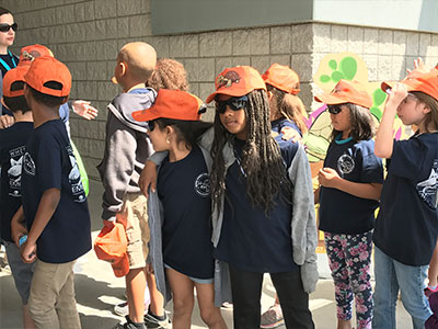 Children at Red Rock Canyon National Conservation Area